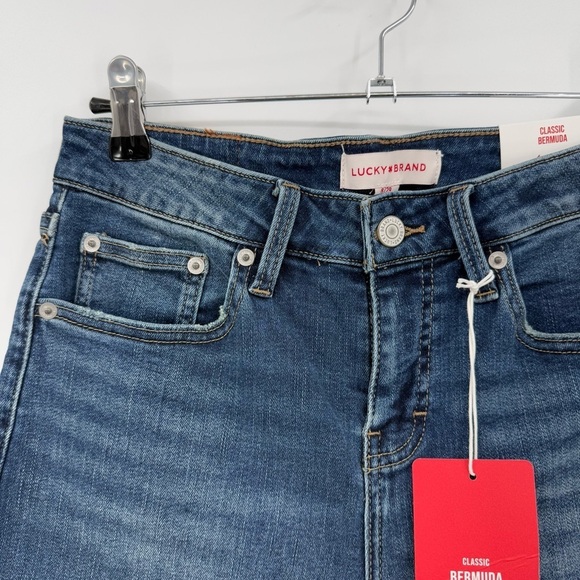 Lucky Brand Classic Bermuda Cut Off Denim Short 
S Size 8/29 - Picture 3 of 11